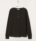 [2M06.401] HENLEY L/S LOOPWHEELED [forest]