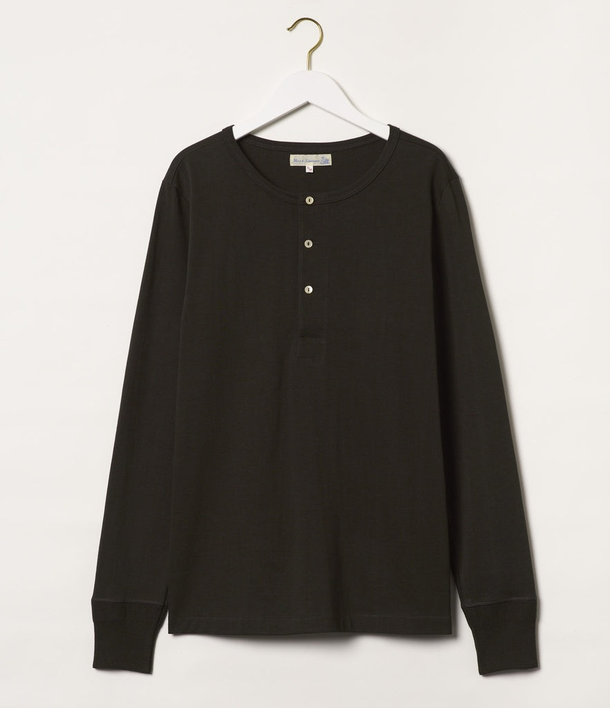 2M06 HENLEY LOOPWHEELED [forest]