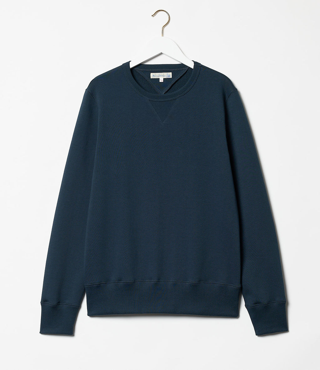 SWEATSHIRT loopwheeled [mineralblue]