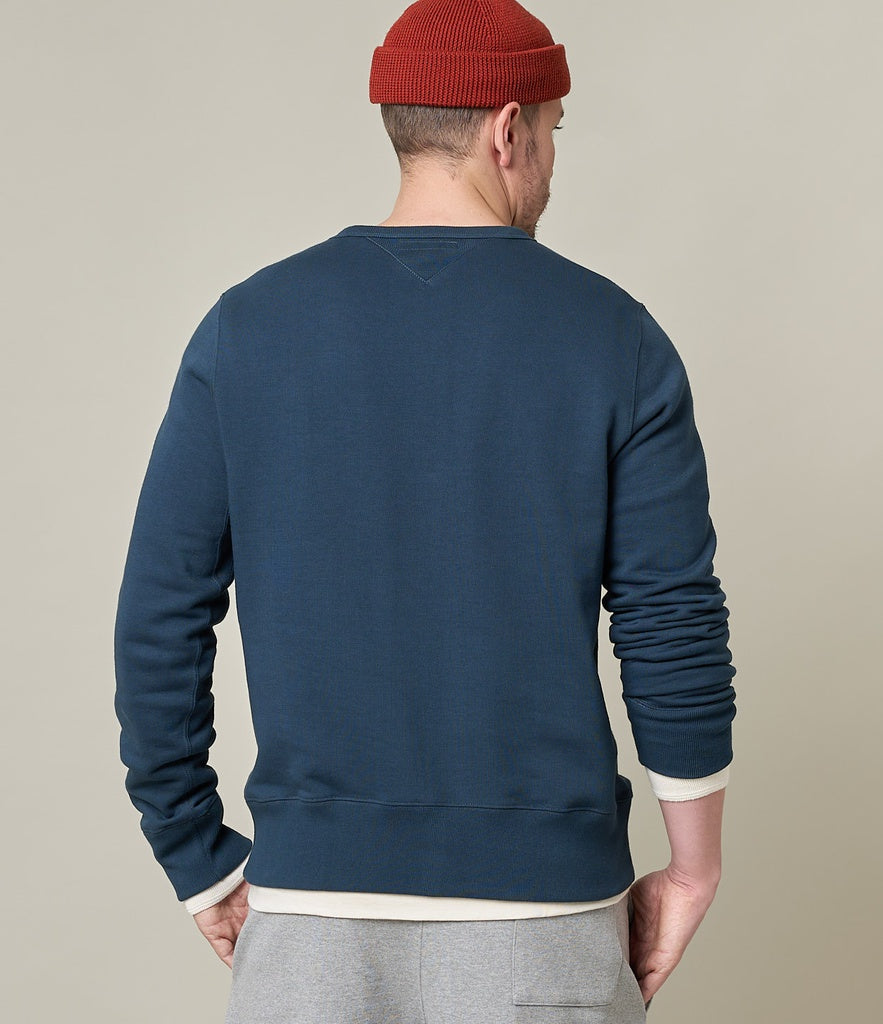 SWEATSHIRT loopwheeled [mineralblue]