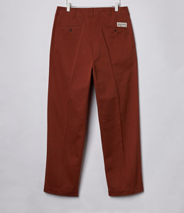 chino relaxed fit [chestnut]