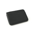 HERMANN | Kartenetui mit Sattlernaht [black]