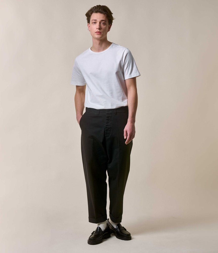 chino relaxed fit [black]