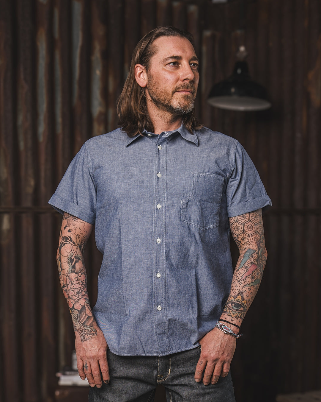 1937 Roamer Shirt [blue]