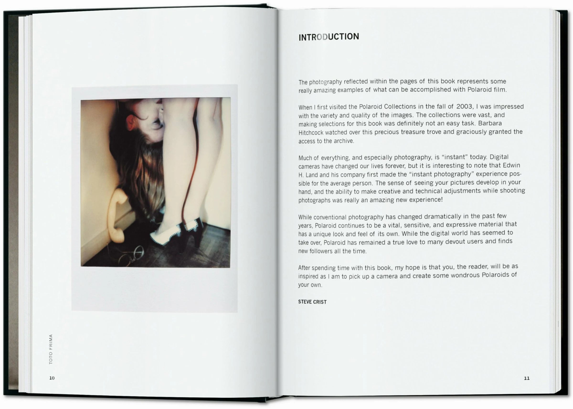 THE POLAROID BOOK [40th]
