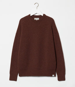 WOMEN´S Pullover oversized fit [chestnut]