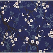 plum tree | bandana [blue]