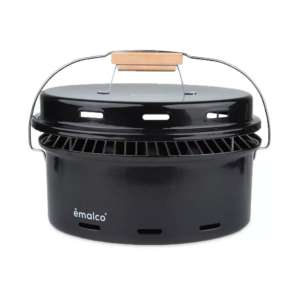 BBQ Enamel-Grill [black]