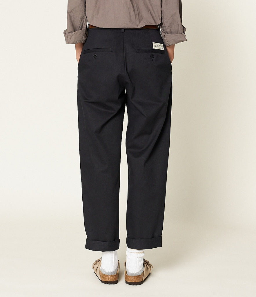 chino relaxed fit [black]