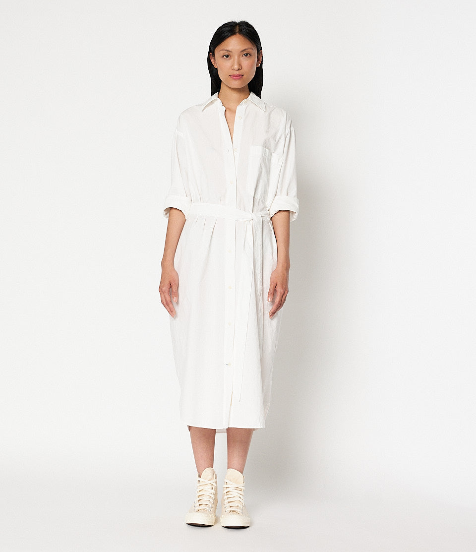 DRESS relaxed fit [white]