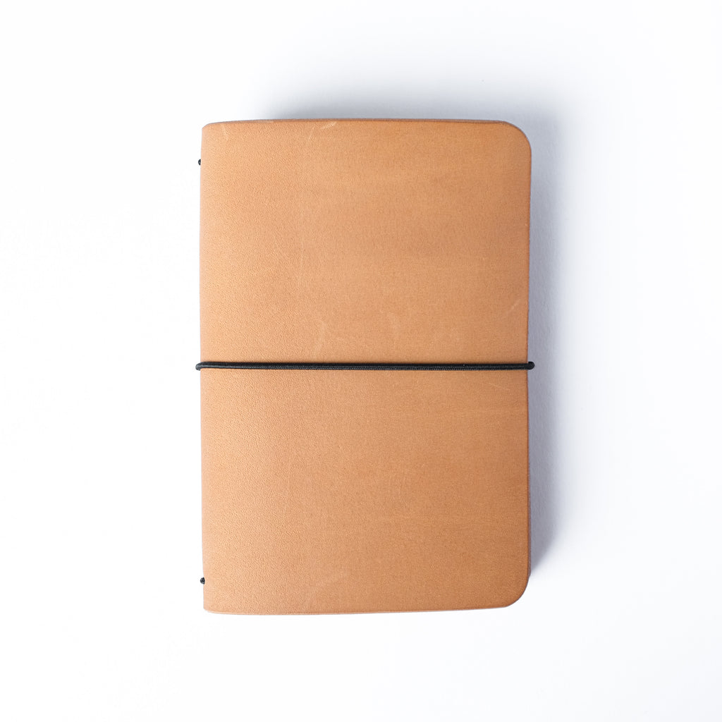 FRIEDA | Ledernotizbuch natur (B6*)