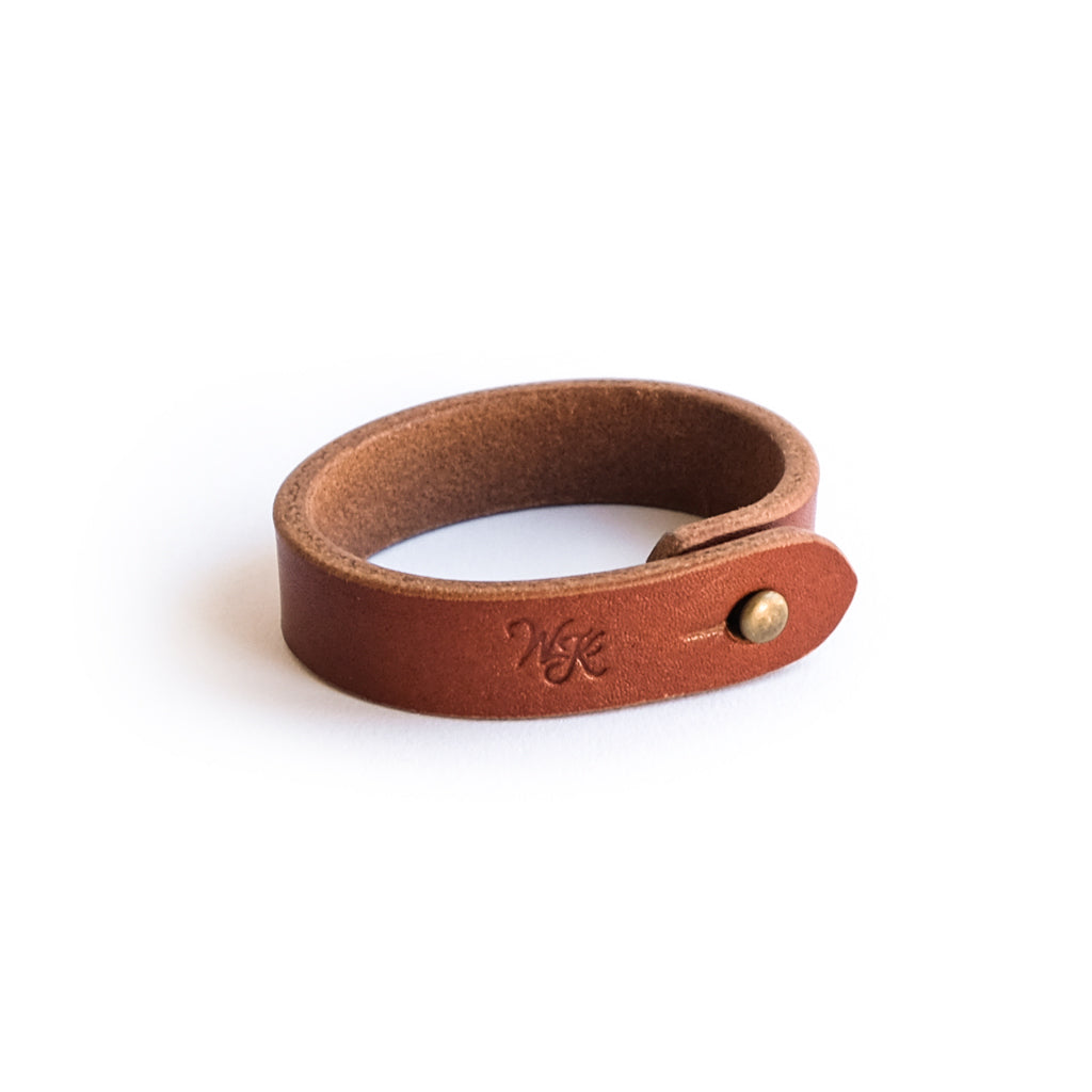 Lederarmband FRANK [cognac]