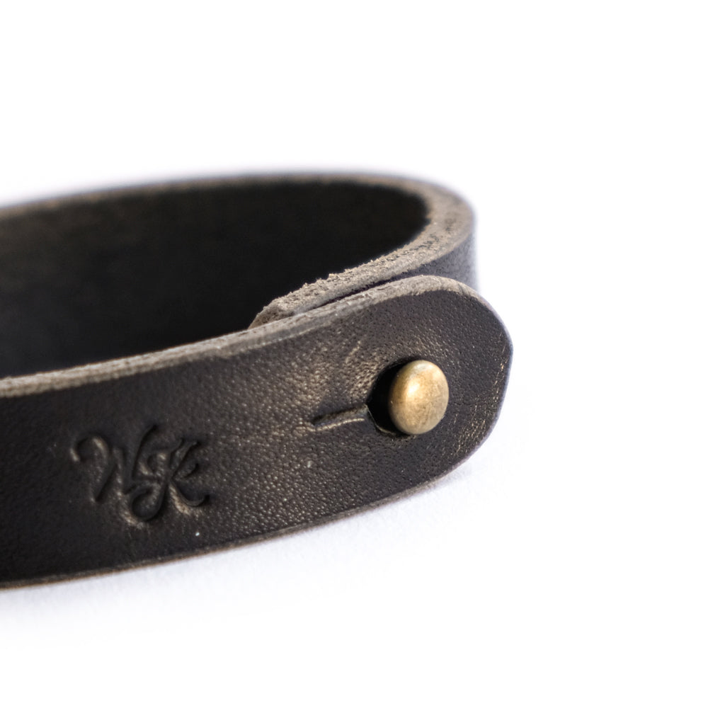 Lederarmband FRANK [black]