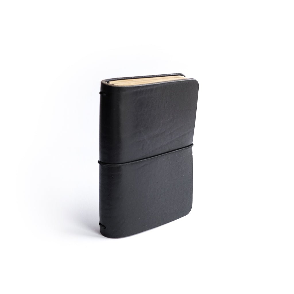 FRIEDA | Ledernotizbuch black (B6*)