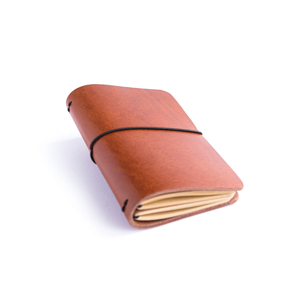 FRIEDA | Ledernotizbuch cognac (B6*)