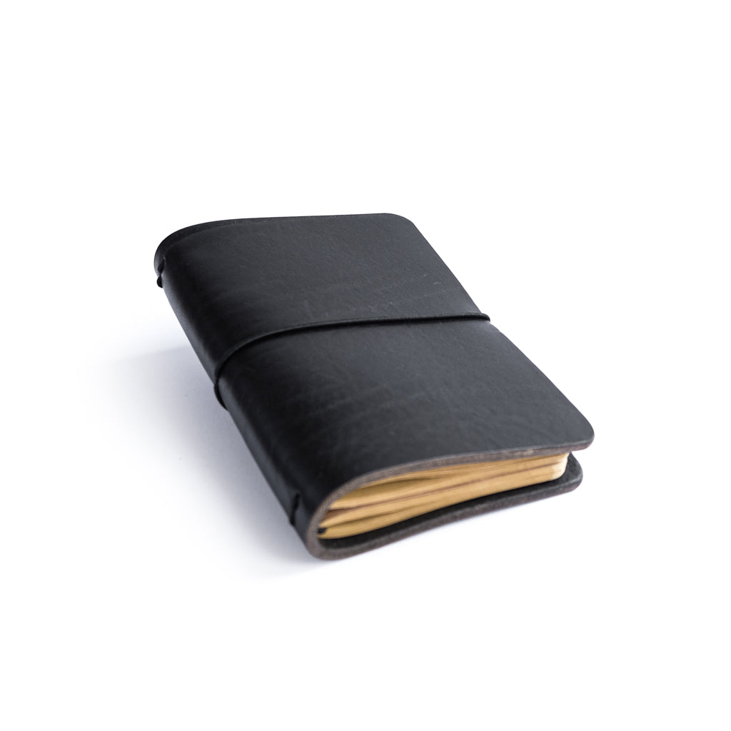 FRIEDA | Ledernotizbuch black (B6*)