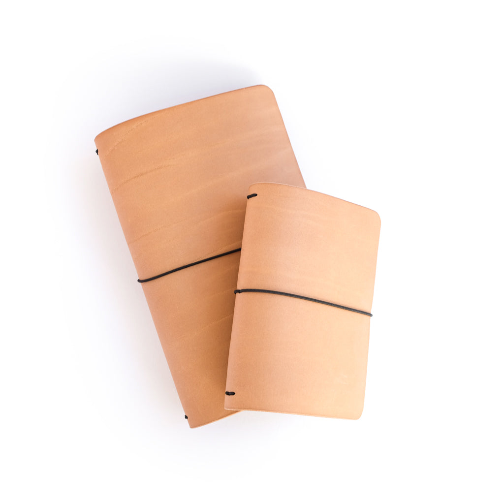 FRIEDA | Ledernotizbuch natur (B6*)