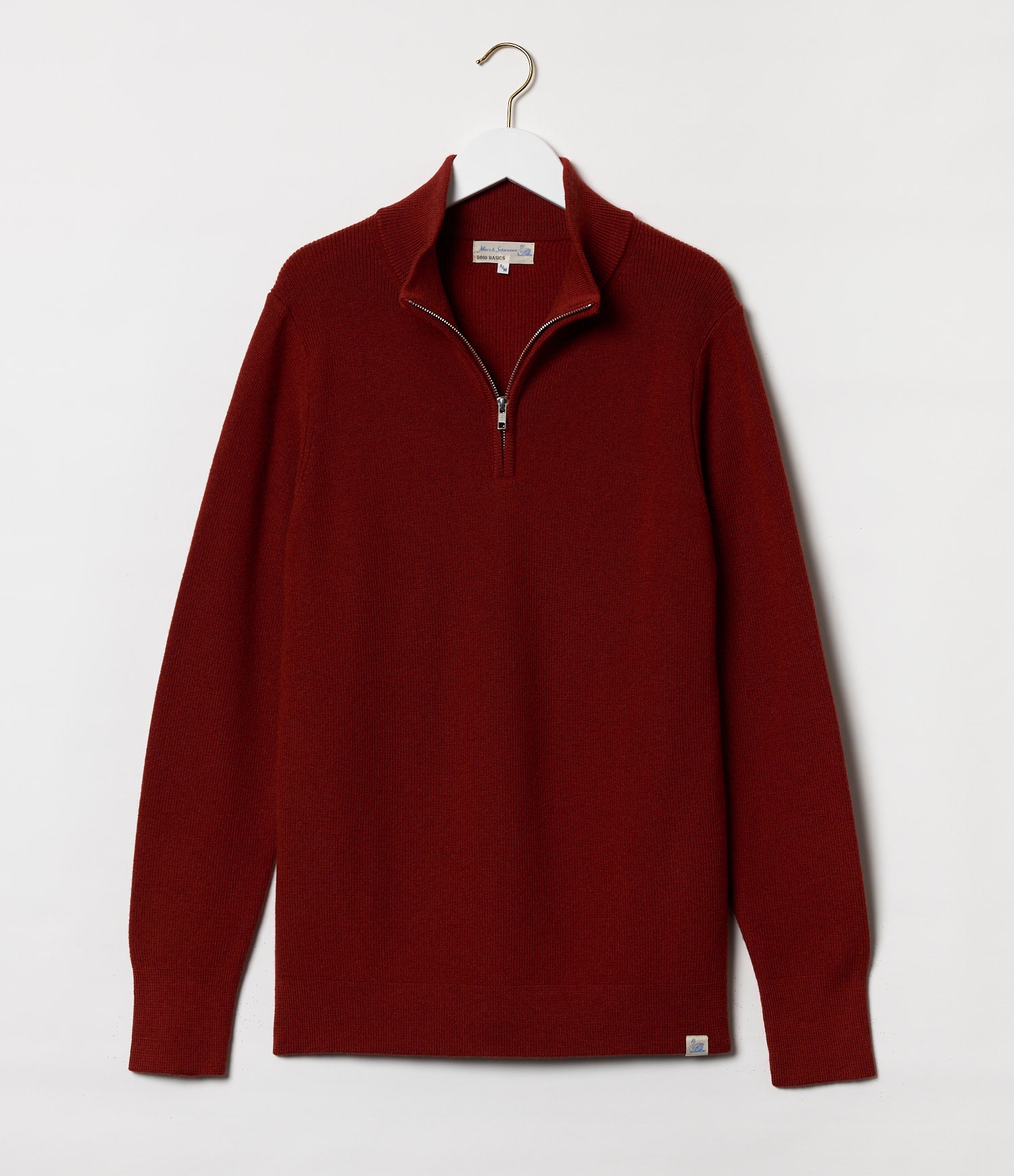 Half-Zip Pullover relaxed fit [clay]