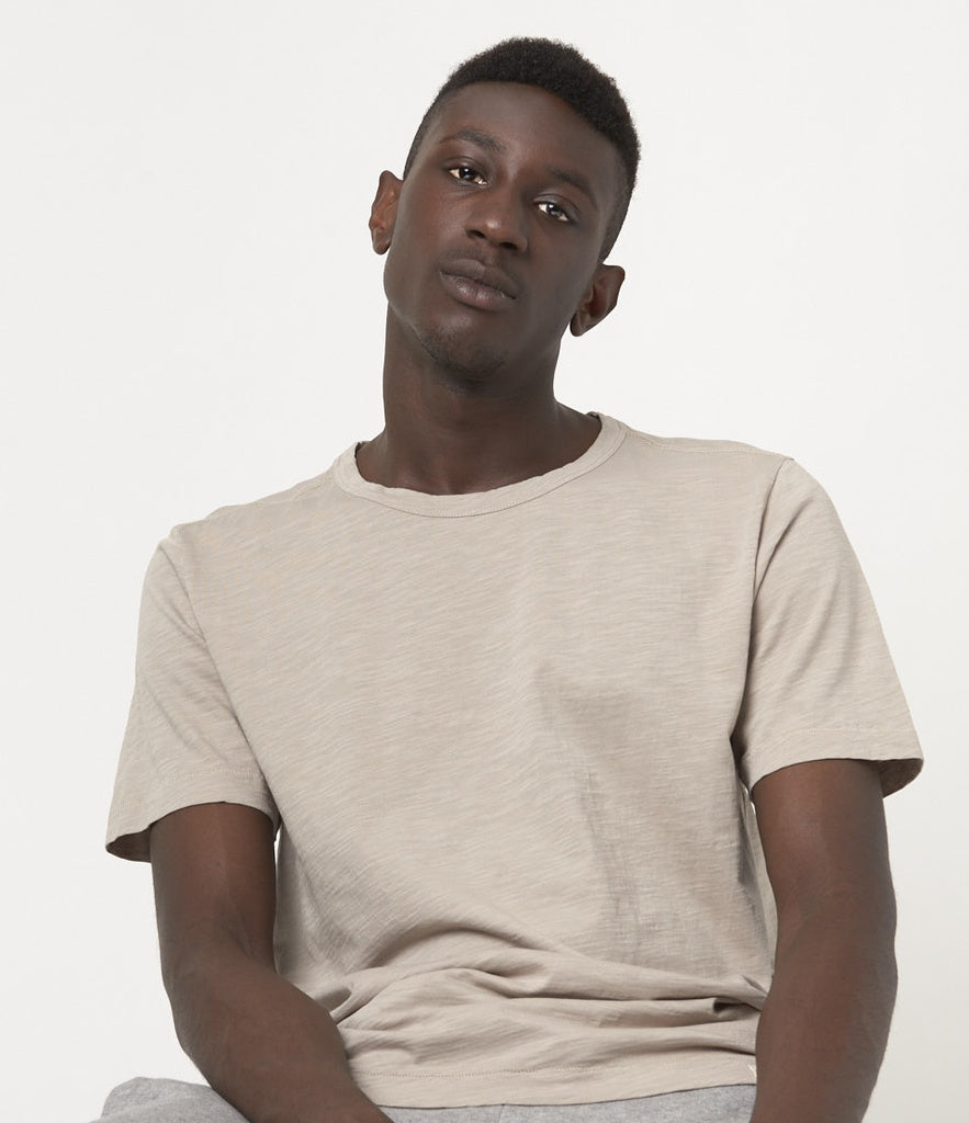 T-SHIRT relaxed fit [greige]