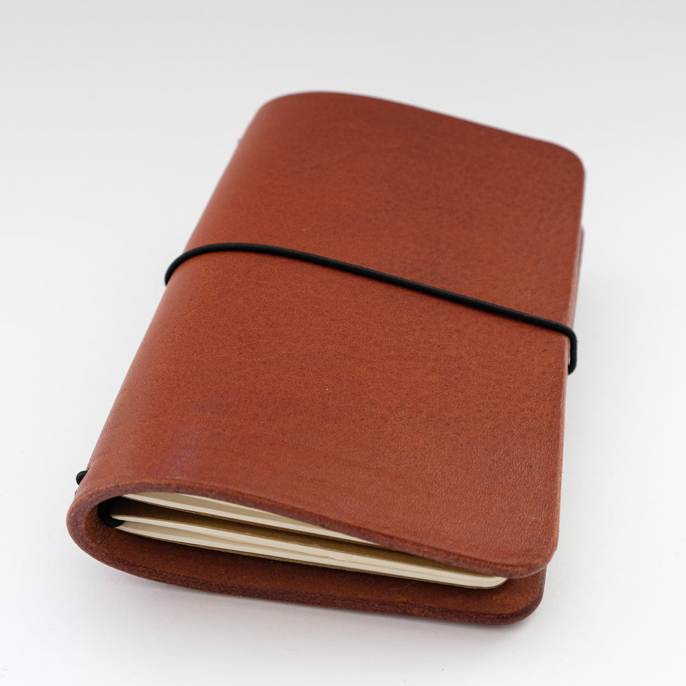 FRIEDA | Ledernotizbuch cognac (B5*)
