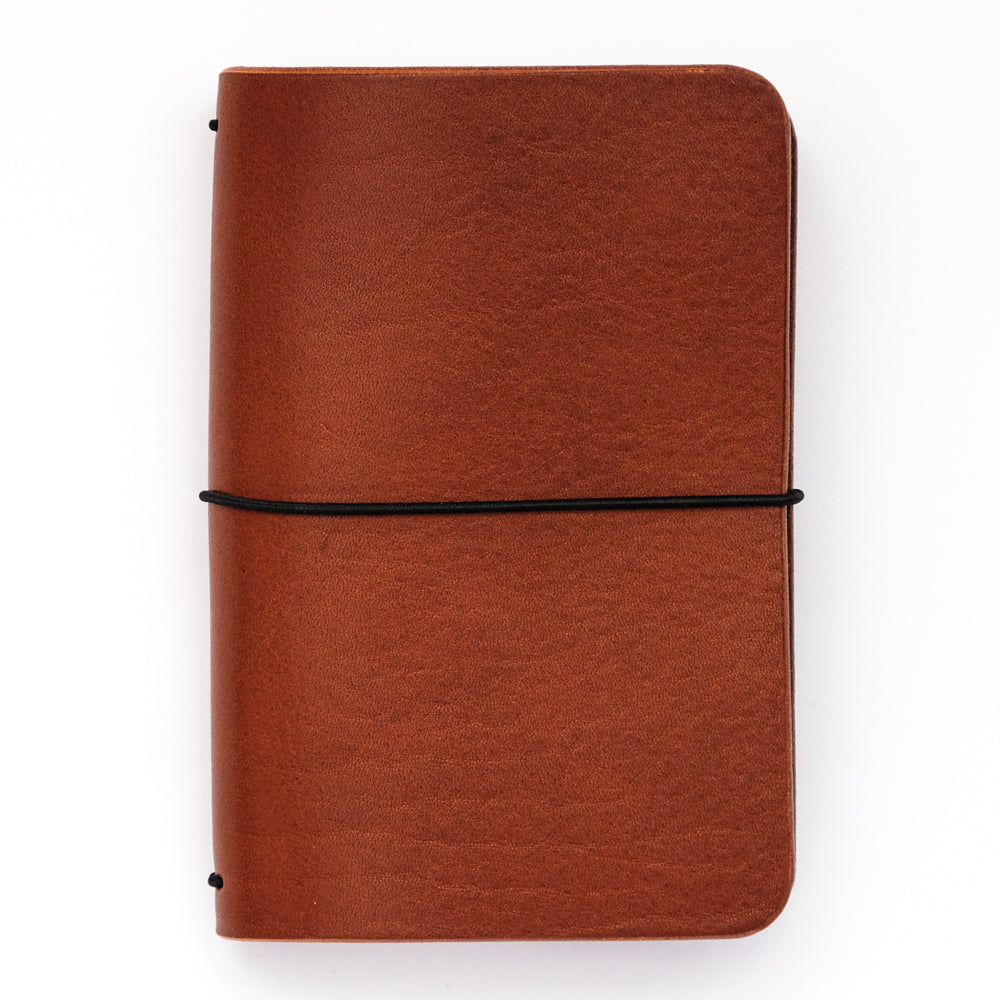 FRIEDA | Ledernotizbuch cognac (B6*)