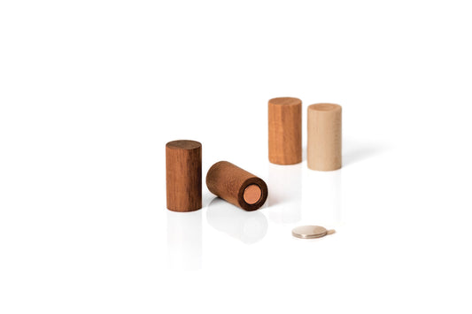 jewel hooks - Magnetpins aus Holz [6er|buche]